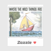 Waar de wilde dingen zijn | Scène 5 Sticker (Vel)