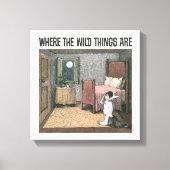 Waar de wilde dingen zijn | Scene 7 Canvas Afdruk (Voorkant)