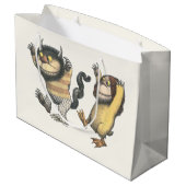 Waar de wilde dingen zijn | Twee wilde dingen Groot Cadeauzakje (Achterkant Gekanteld)