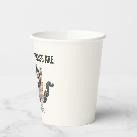 Waar de wilde dingen zijn | Twee wilde dingen Papieren Bekers (Links)