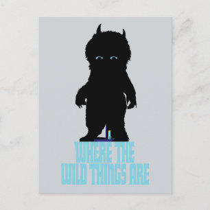 Waar de wilde dingen zijn Wild Thing Silhouette Briefkaart