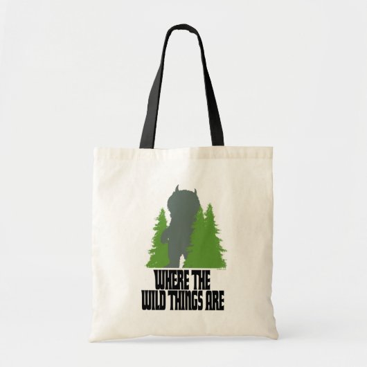 Waar de wilde dingen zijn | Wilde dding en bomen Tote Bag (Voorkant)
