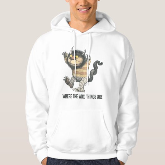 Waar de wilde dingen zijn | Wilde dding Hoodie (Voorkant)