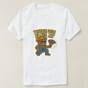 Waar DEM-fans bij - Hip Hop Cowboy Teddy Bear T-shirt