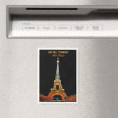 Waar dromen de hemel raken: Eiffeltoren magneet (Insitu (Vaatwasser))