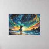 Waar dromen naartoe gaan canvas afdruk (Voorkant)