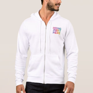 Waar dromen nemen vlucht (veelkleurige) dromen wac hoodie
