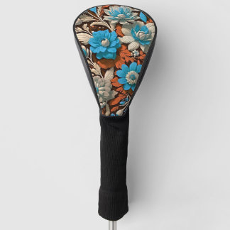 Waar Elegance de Fairway ontmoet: Boho Floral Golfheadcover