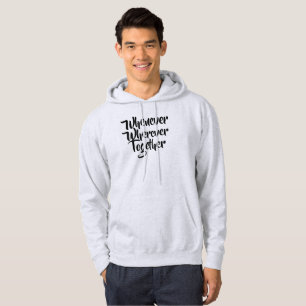 Waar en wanneer dan ook, samen een T-shirt