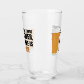 Waar er Bier is, is er Naam Pint Glas (Links)