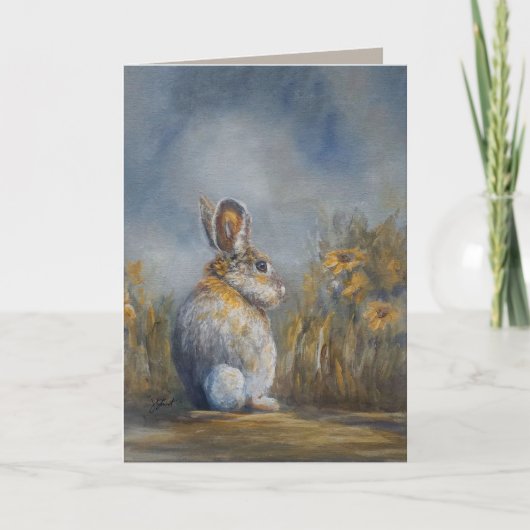 Waar gaat Mr Hare? Bedankkaart (Voorkant)