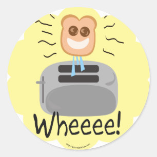 Waar! Gelukkig Toast! Ronde Sticker