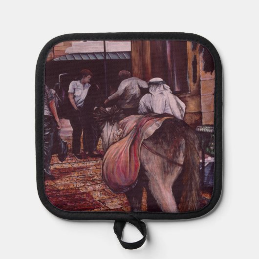 Waar generaties samenkomen, Oud Jeruzalem Pannenlap (Voorkant)