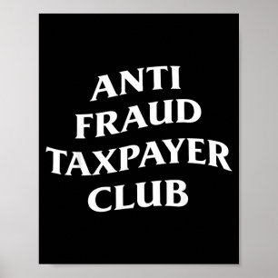 Waar ging mijn belasting naartoe Anti fraude belas Poster