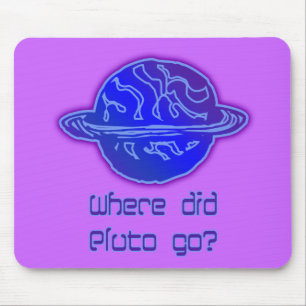 Waar ging Pluto heen? Muismat