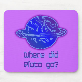 Waar ging Pluto heen? Muismat
