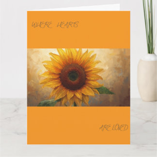 Waar harten bemind worden – Bloom Poem Kunstprint Kaart