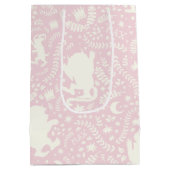 Waar het natuurlijke patroon van de wilde dingen r medium cadeauzakje (Achterkant)