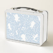 Waar het wilde Dingen Blauwe Floral Patroon (Achterkant)