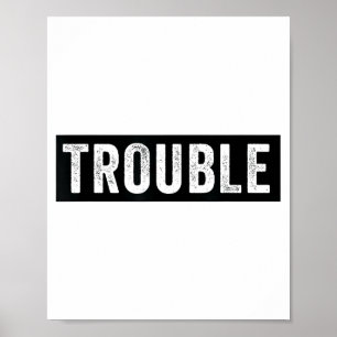 Waar ik ga volgt problemen Funny Matching Koppel S Poster
