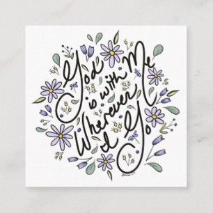 Waar ik ook ga Kaart