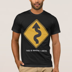 Waar ik rijd t-shirt