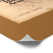 Waar in Tarnan? (Funny Map) Poster (Hoek)