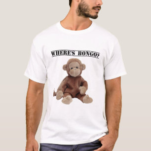 Waar is Bongo het Monkey T-shirt? T-shirt