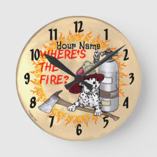 Waar is de brandweer klok