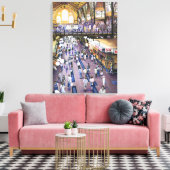 Waar is de dameskast? Boedapest Canvas Afdruk (Insitu (Woonkamer))