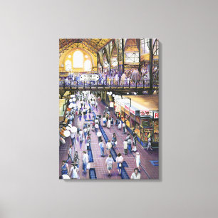 Waar is de dameskast? Boedapest Canvas Afdruk