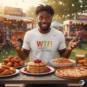 Waar is de Eten T-Shirt Heren