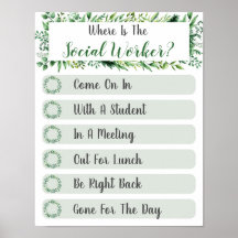 Waar is de handtekening van de Kantoor van de soci