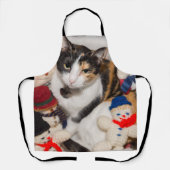 Waar is de kat? schort (Voorkant)