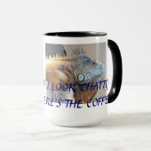 Waar is de koffie? mok (Voorkant rechts)