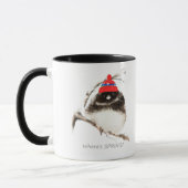 Waar is de Lente Funny Sarcastische Waterverf Junc Mok (Links)