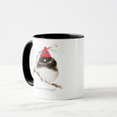 Waar is de Lente Funny Sarcastische Waterverf Junc Mok (Voorkant links)