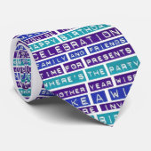 Waar is de Partij, Happy Birthday Stropdas (Opgerold)