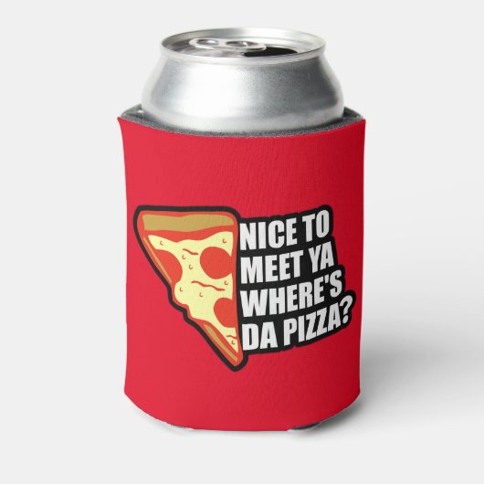 Waar is de Pizza? Blikjeskoeler (Blikje Achterkant)