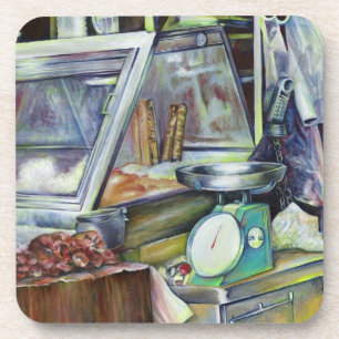 Waar is de viskop curry? Singapore Drankjes Onderzetter