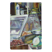 Waar is de viskop curry? Singapore Mini Klembord (Achterkant)