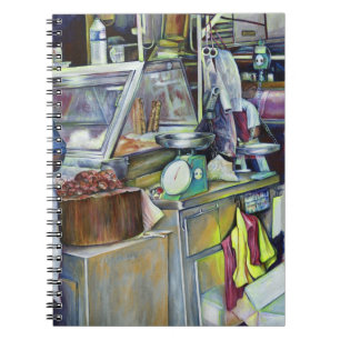 Waar is de viskop curry? Singapore Notitieboek