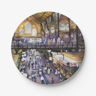 Waar is de waterkast? Boedapest Papieren Bordje