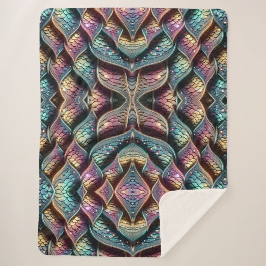 Waar is de zeemeermin sherpa deken (Voorkant)