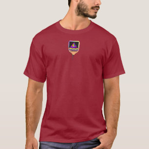 Waar is de zon pickleball cranberry t-shirt