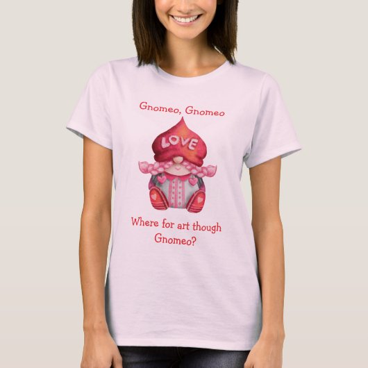 Waar is Gnomeo toch? Kabouter meisje  T-shirt (Voorkant)