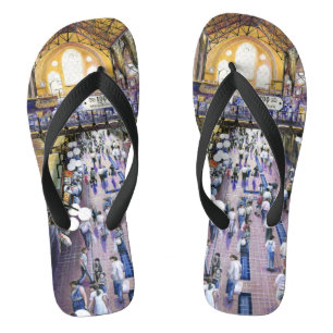 Waar is het Dames Toilet? Boedapest Teenslippers
