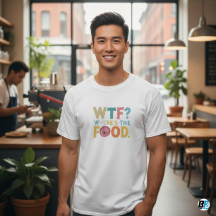 Waar is het eten T-shirt heren
