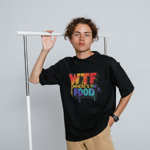 Waar is het eten T-shirt heren