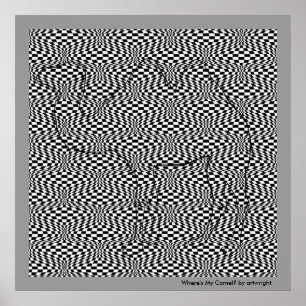 Waar is mijn Camel Pop Art Poster